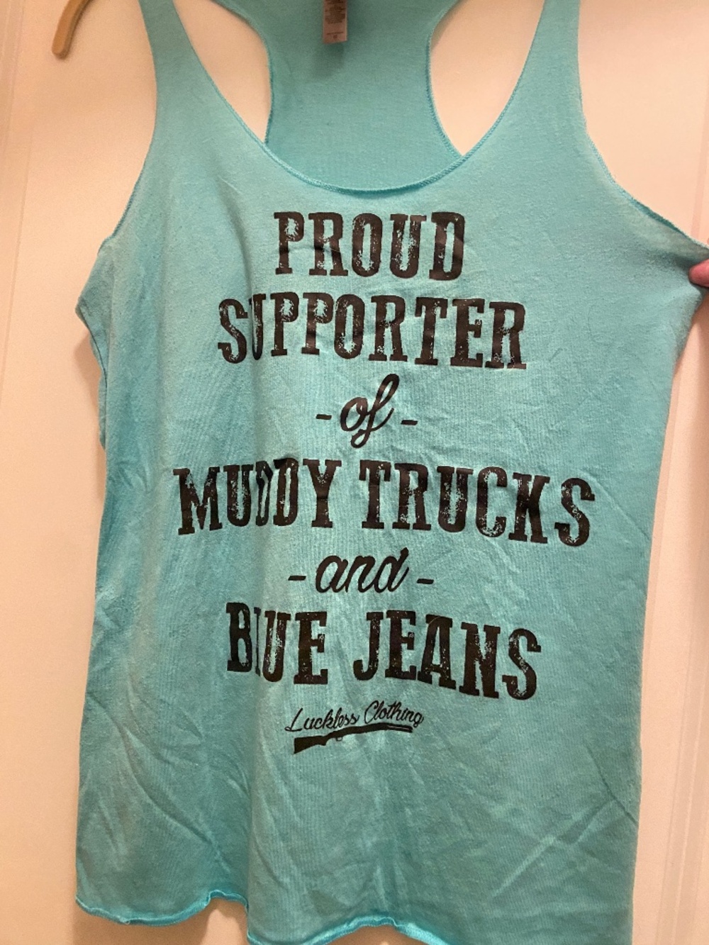 Luckless outfitters muddy trucks tank